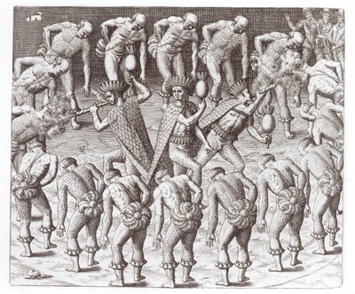 Resoconto di Johannes Lerii sugli indiani Caraibi, da 